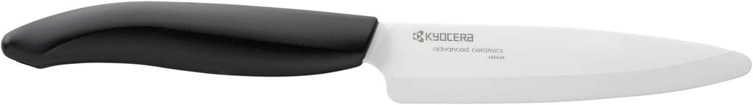 KYOCERA Bamboo Block mit 4 GEN Black Messern Messerblock, Bambusholz, Keramik, Kunststoff, Bambus Ho