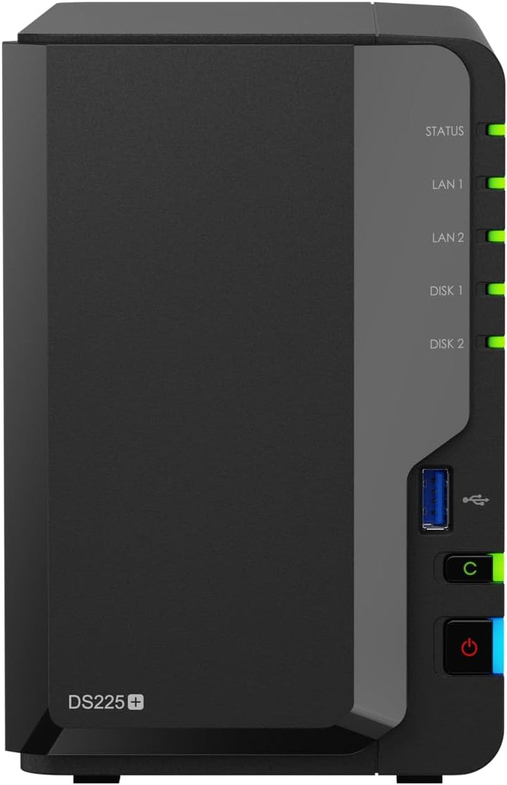 Synology 2-Bay DiskStation DS225+ (Diskless)