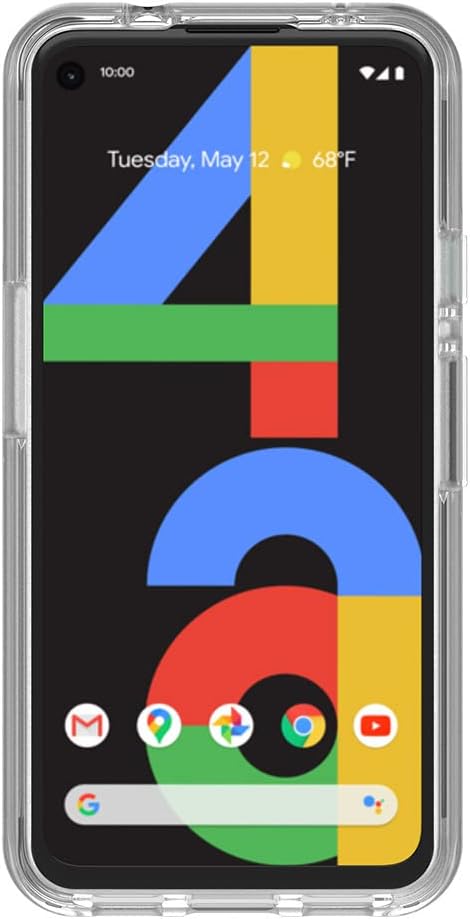 OtterBox Symmetry Clear Hülle für Pixel 4a, stossfest, sturzsicher, schützende dünne Hülle, 3x getes