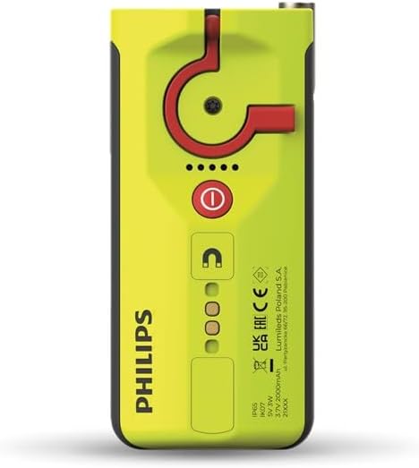 Philips Xperion 6000 Pocket LED-Arbeitsleuchte, kompakte wiederaufladbare Werkstattlampe, Taschenlam
