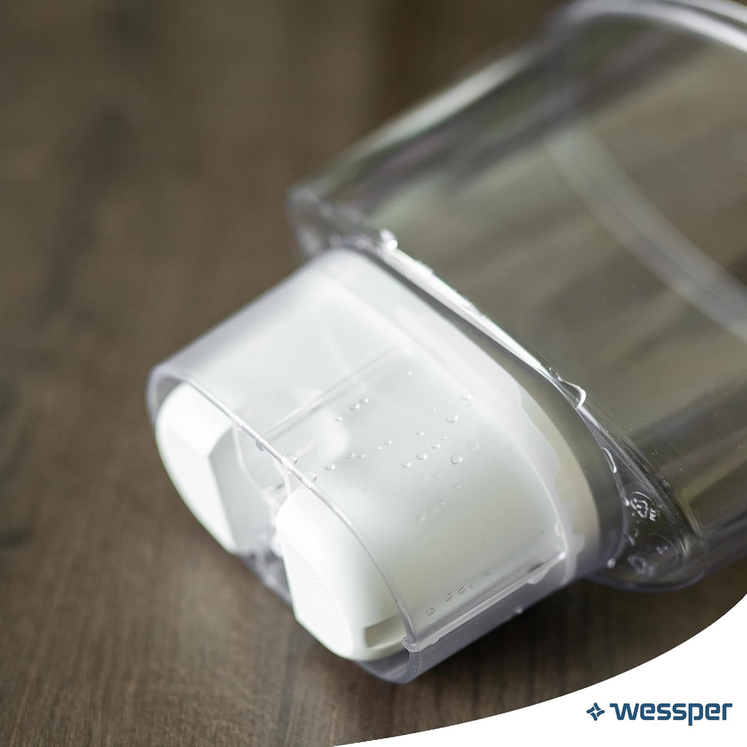Wessper Wasserfilter Kartuschen für Wasser Kanne, Aktivkohlefilter mit Silber Imprägnierter, Ersatz