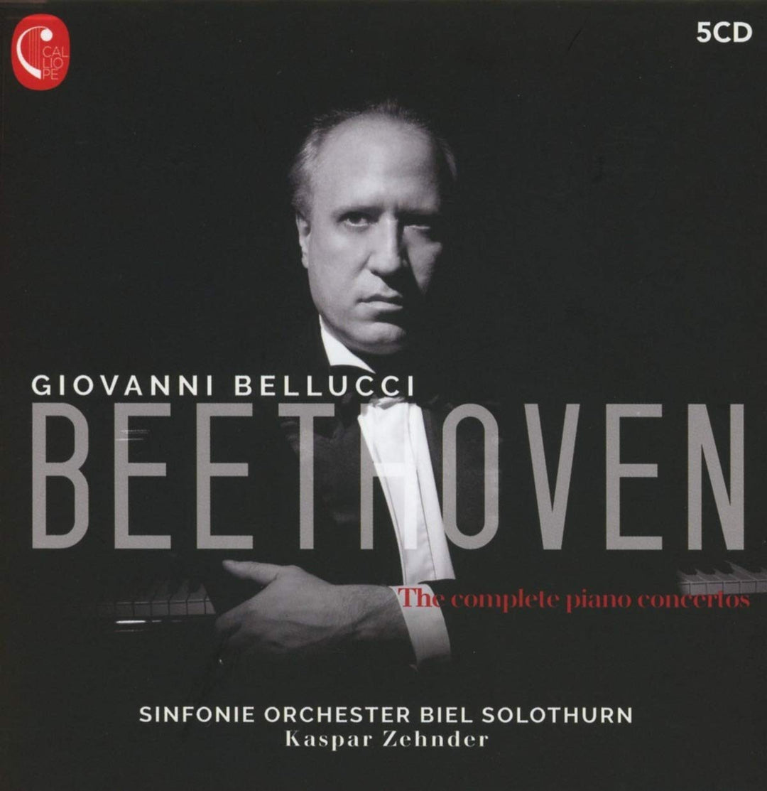 Die Fünf Klavierkonzerte mit Kadenzen, Audio-CD