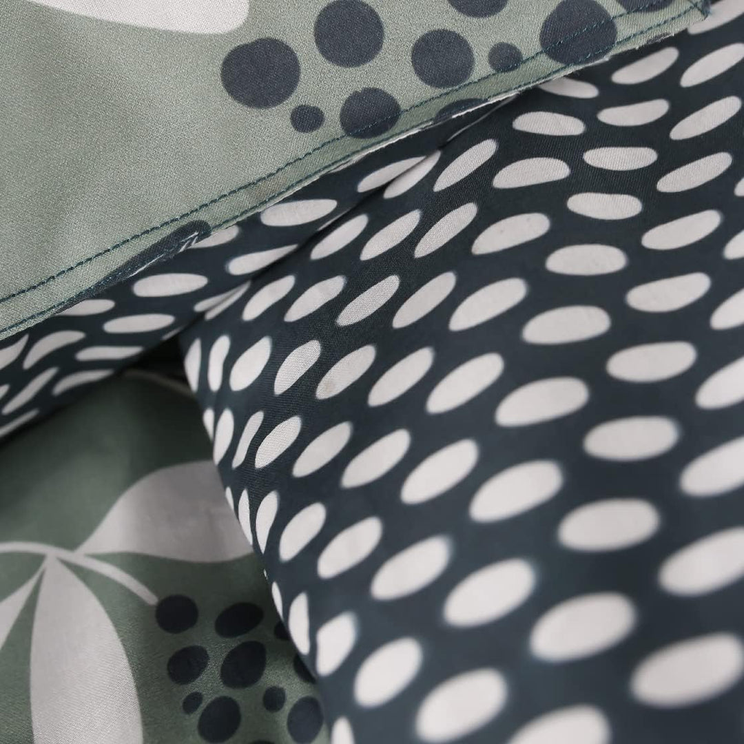 Today Bettwäsche für Doppelbett, 220 x 240 cm, Baumwolle, Bedruckt Sunshine 7,7 cm Jumeau Blau, Jume