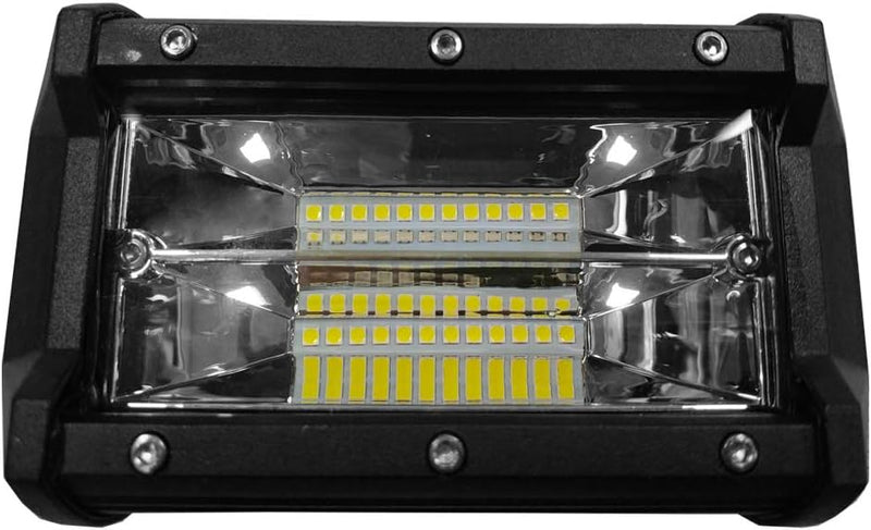 LZQ Arbeitsscheinwerfer 4 x 72W LED Zusatzscheinwerfer Offroad Scheinwerfer 21600LM 10-30V 6000K Arb