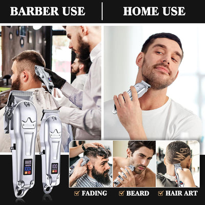 Ufree Haarschneidemaschine für Männer Barber Clippers Set Clippers zum Haarschneiden Haarschneidemas