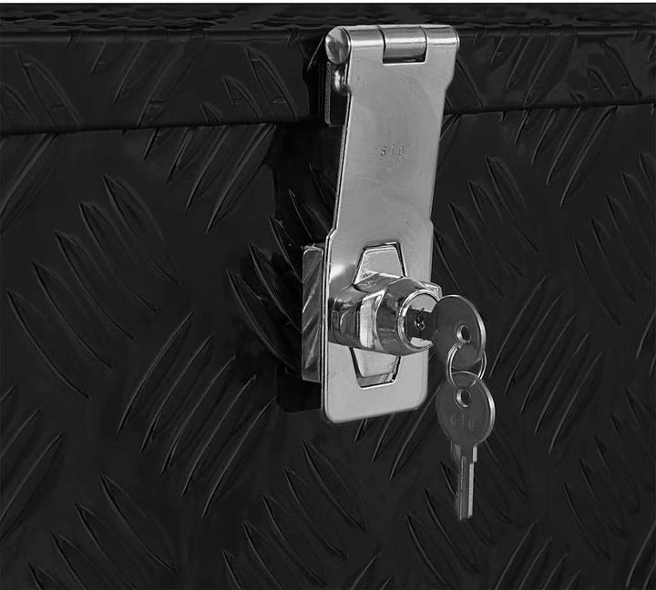 vidaXL Aluminiumkiste Werkzeugbox Transportkiste Transportkoffer Aluminiumkoffer Alu Koffer Box Lage