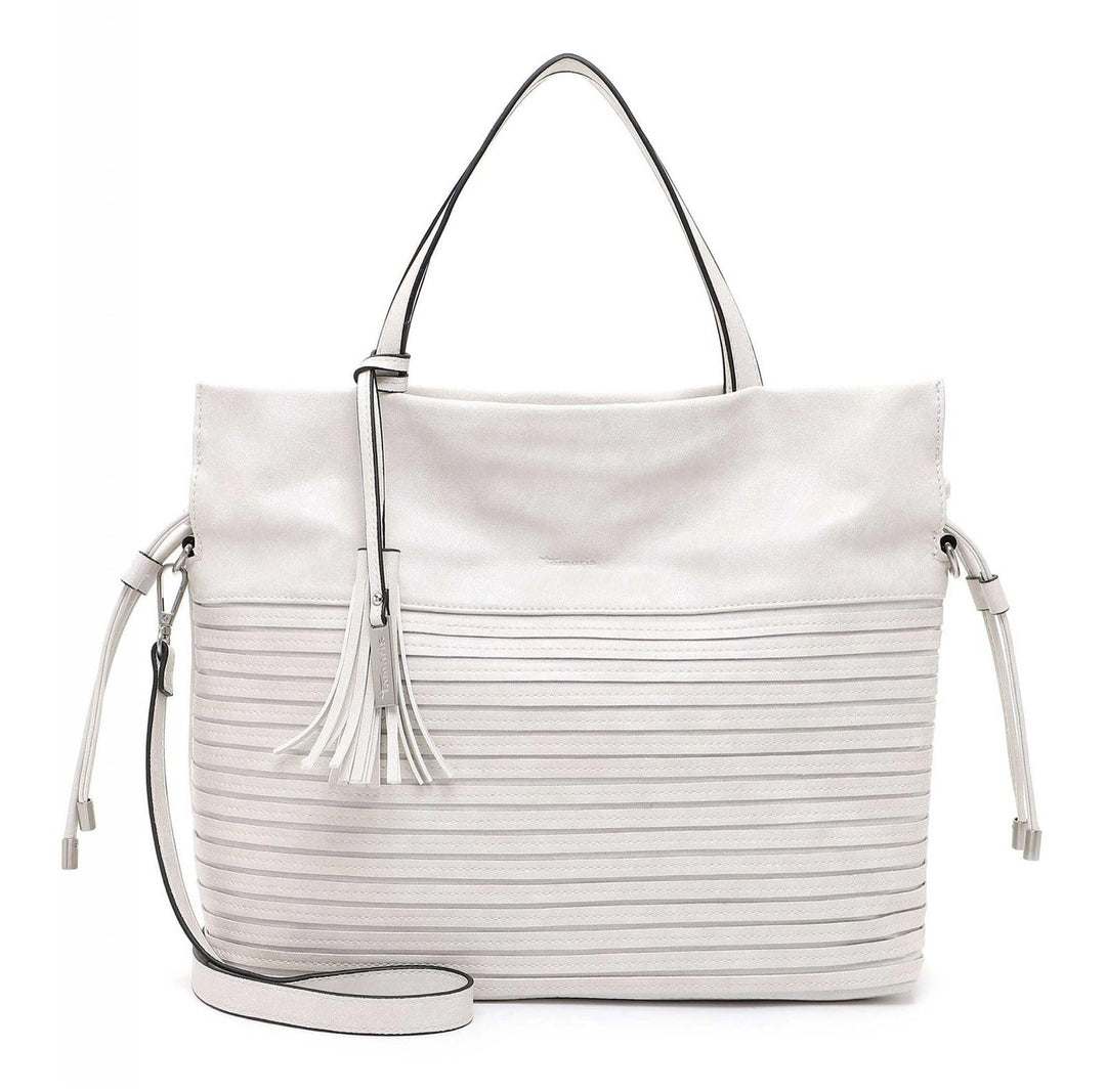 Tamaris Shopper Liane 32214 Damen Handtaschen Mustermix Einheitsgrösse Ecru 320, Einheitsgrösse Ecru