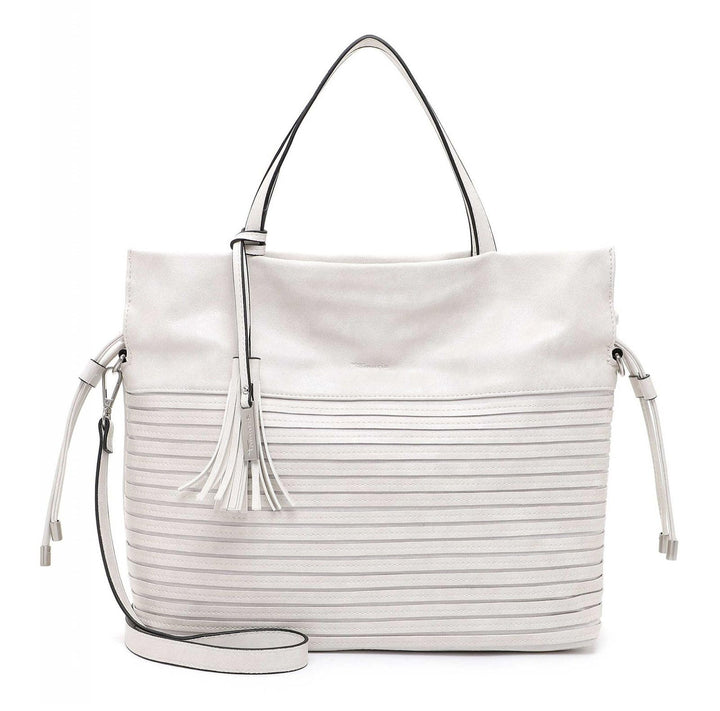 Tamaris Shopper Liane 32214 Damen Handtaschen Mustermix Einheitsgrösse Ecru 320, Einheitsgrösse Ecru