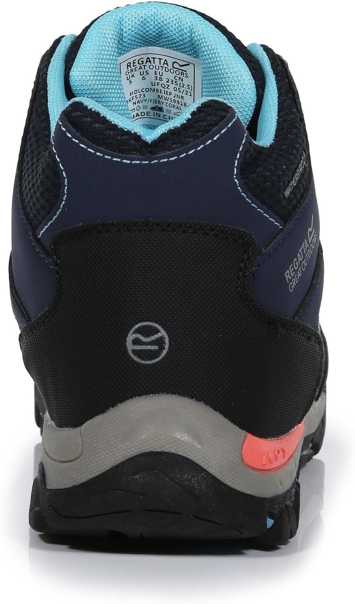 Regatta Jungen Holcombe Iep Jnr Klassischer Stiefel, Navy Fiercor