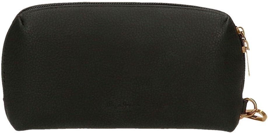 Pepe Jeans Damen Diane Reisezubehör - Geldbörse Bolso de Mano Schwarz, Bolso de Mano Schwarz