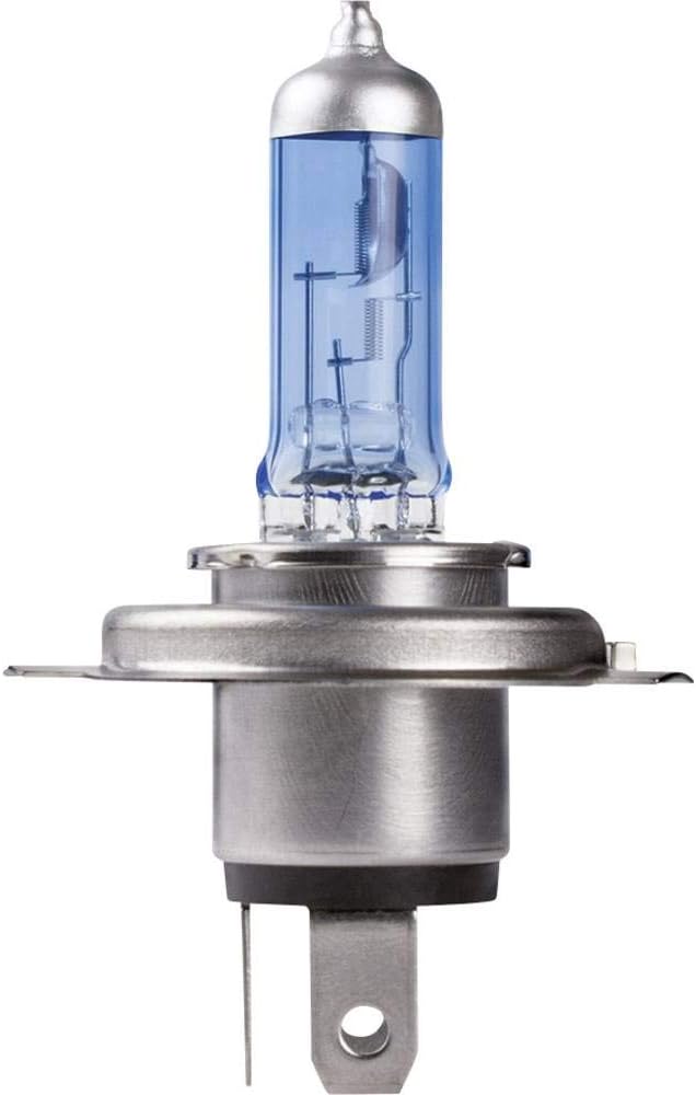 Philips 12342CVUBW Crystalvision Ultra Moto H4 Motorrad-Scheinwerferlampe, 1 Stück H4 Single, H4 Sin