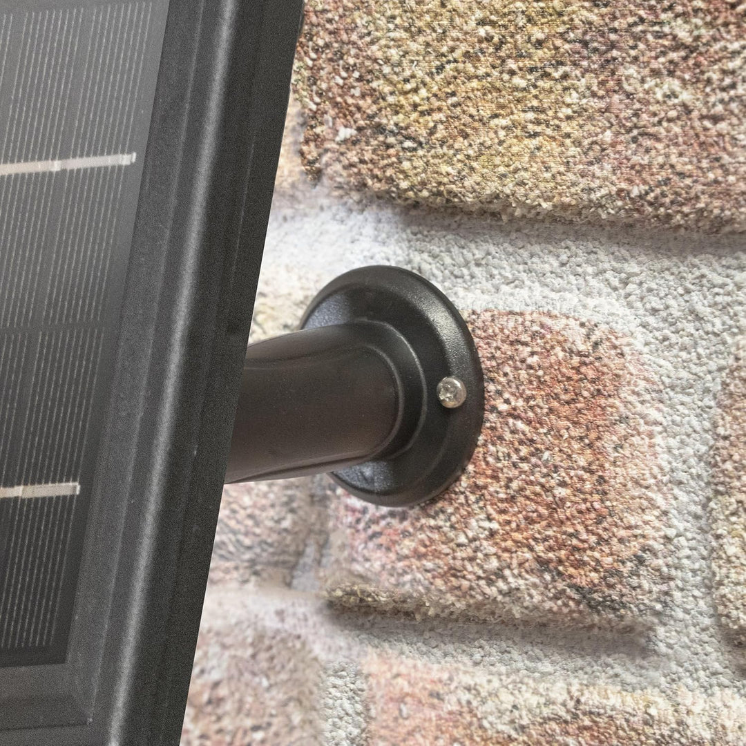 Esotec Solar Lichtervorhang Sternenregen, 3 Sterne mit je 28 LEDs ⌀19cm 2800K warmweiss, Lichterkett