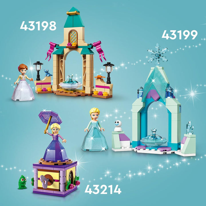 LEGO Disney Princess Rapunzel-Spieluhr, Prinzessinnen Spielzeug zum Bauen mit Rapunzel Mini-Puppe, D