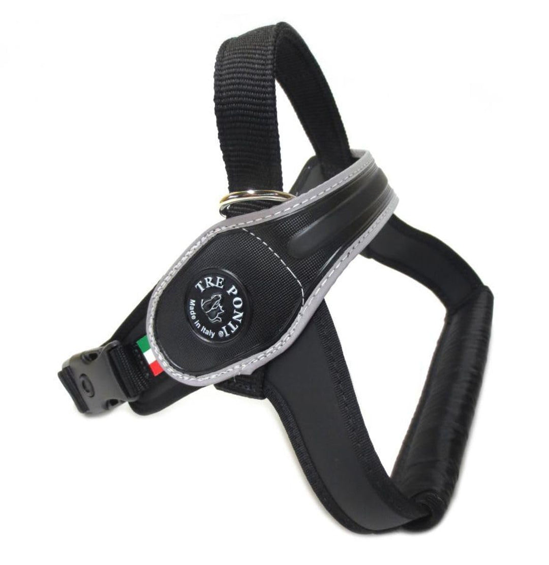 TRE Ponti Primo Hundegeschirr XL schwarz, XL schwarz