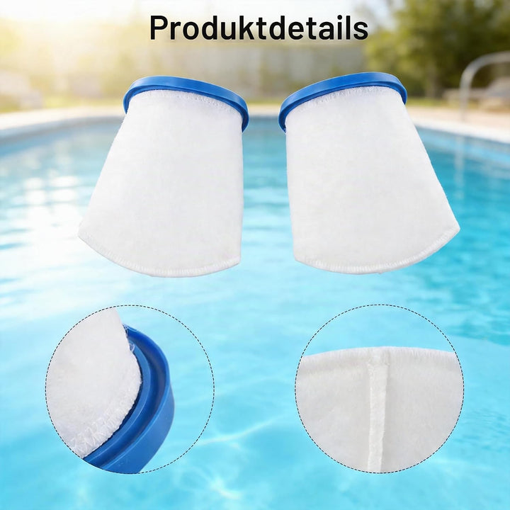 Robuste Sand- und Schlammfiltertasche für Pool Blaster Max Li, kompatibel mit JPV200 P30X022SS PBW02