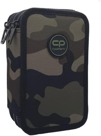 Goldkids COOLPACK XXL Federtasche Federmappe Federmäppchen 44-teilig gefüllte Schüleretui 3-stöckig