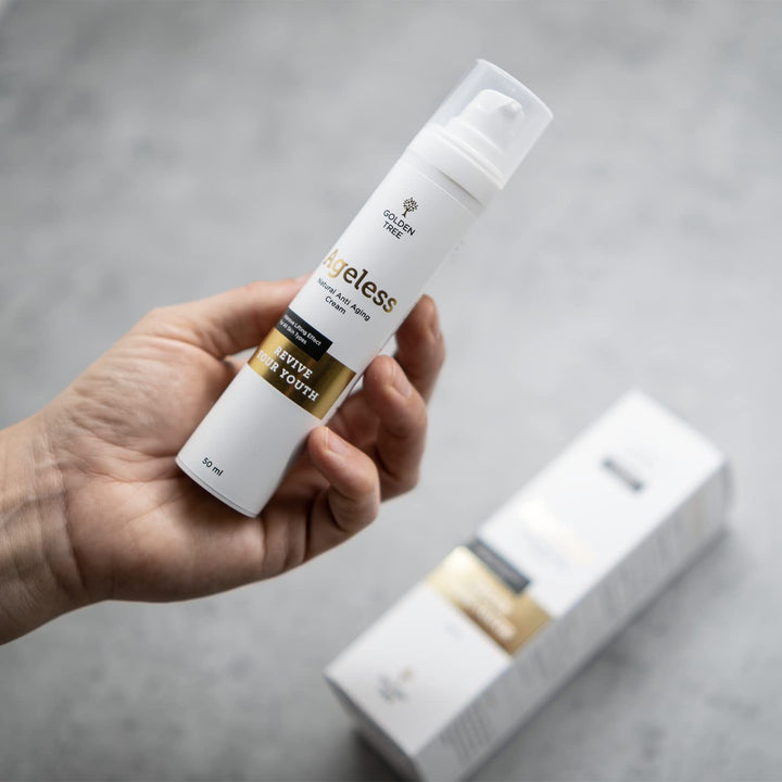 Golden Tree Ageless Anti-Falten-Creme – Anti-Aging-Gesichtscreme Tag und Nacht – Hautpflegeformel er