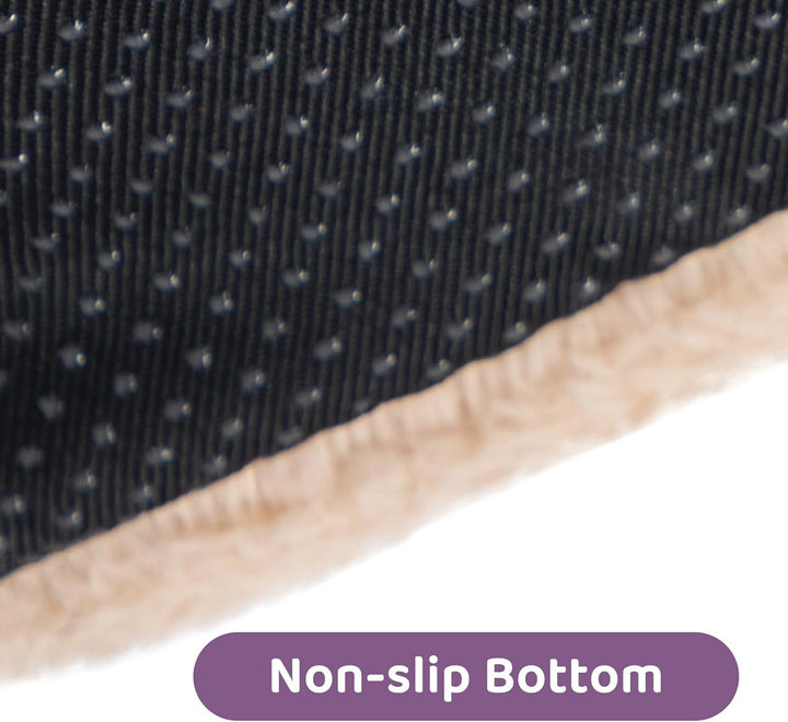 Hollypet Katzenbett Kleines Hundebett, 2-in-1 Faltbare Haustierbett für Katzen &amp; Kleine Hunde, Warme