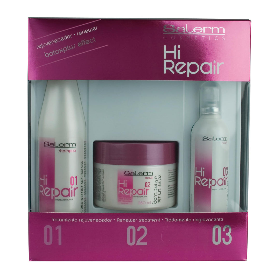 Salerm Cosmetics Hi-Repair - 3er Pack (3 x 200 ml) - Insgesamt 4.00 ml