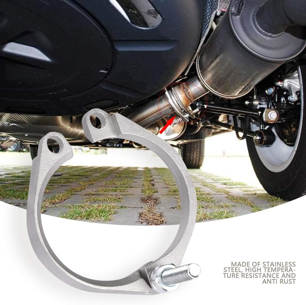 Verrostet auspuff flansch schalldämpfer zurück kasten reparatur klemmhalterungen fit für e46 m3