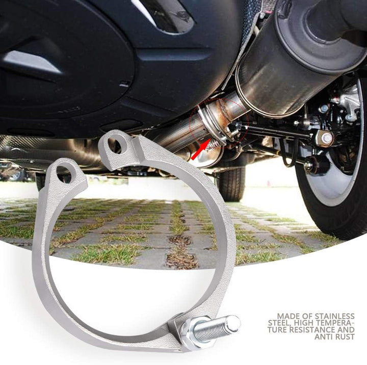 Verrostet auspuff flansch schalldämpfer zurück kasten reparatur klemmhalterungen fit für e46 m3