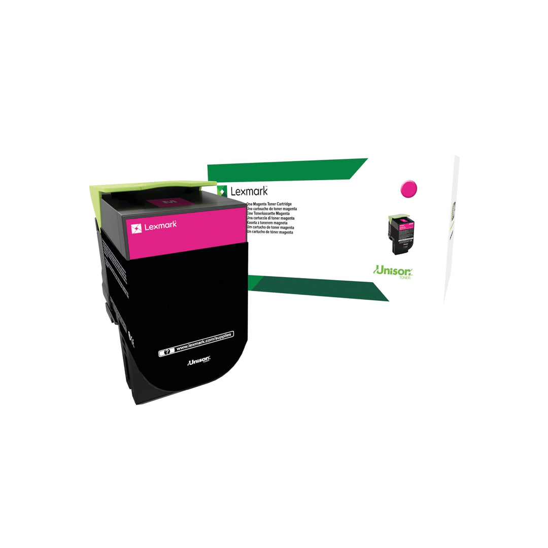 Lexmark 70C20M0 Return Program Toner Cartridge, magenta