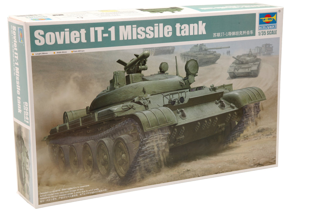 Trumpeter 5541 Modellbausatz Soviet IT-1 Missile tank