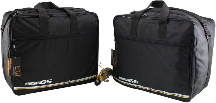 made4bikers Promotion-Bag: Set Koffer UND TopCase Innentaschen passend für BMW R1200GS-LC (K51) Adve