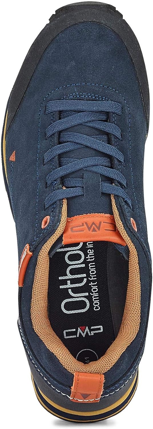 CMP Herren Elettra Low Hiking Shoe Wp Trekking-Schuhe 39 EU Black Blue, 39 EU Black Blue