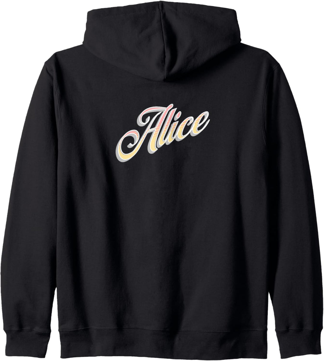 Alice, der Name. Kapuzenjacke