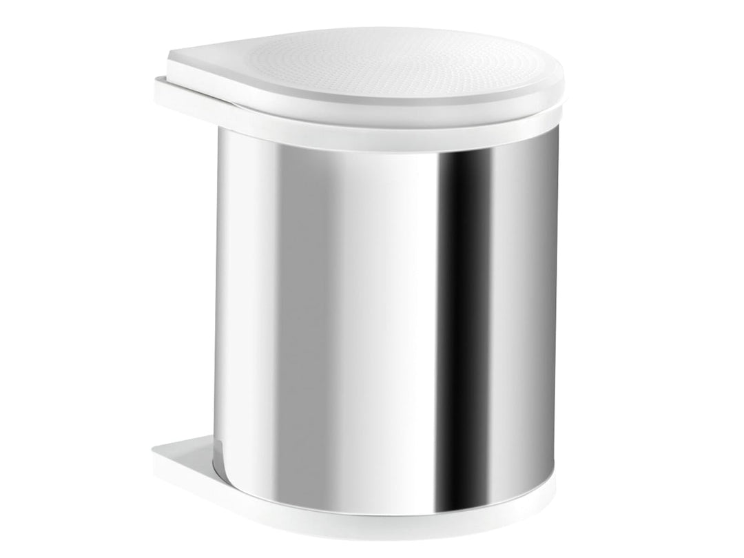 Hailo Abfallsammler 3515011 | Mono Schwenkeimer 15 Liter | Einbau ab 40 cm Unterschrank mit Drehtür