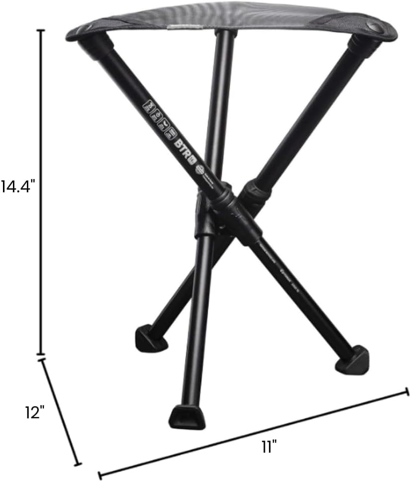 Hillsound BTR Hocker für Ultraleichte Rucksackreisen &amp; Wandern, leichte Campingstühle, kompakter tra
