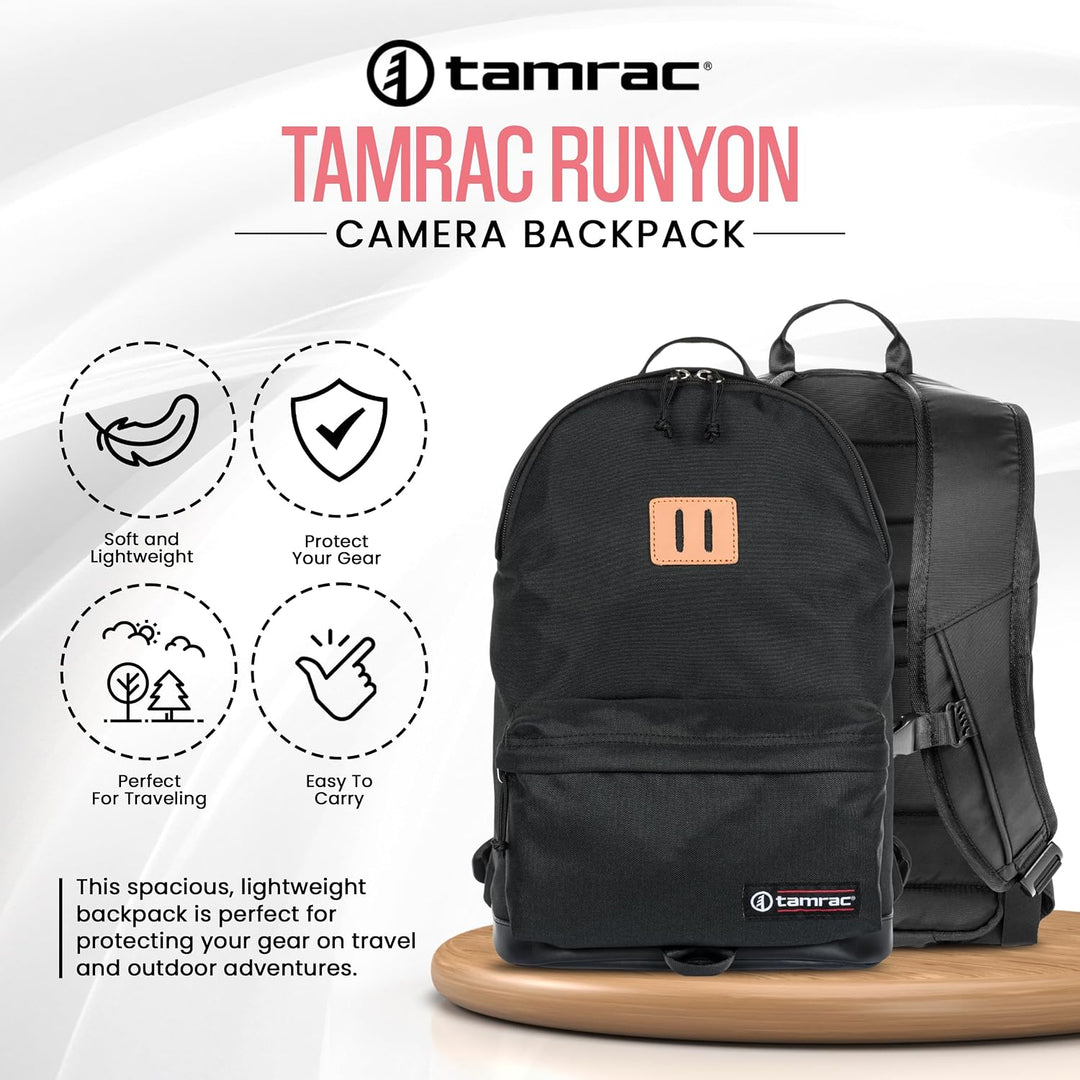 Tamrac Runyon Handtasche, Erwachsene, Unisex, Schwarz (schwarz), Einheitsgrösse Einheitsgrösse Black