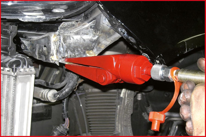 KS Tools 160.0445 Hydraulischer KFZ-Richtwerkzeugsatz, 4 teilig