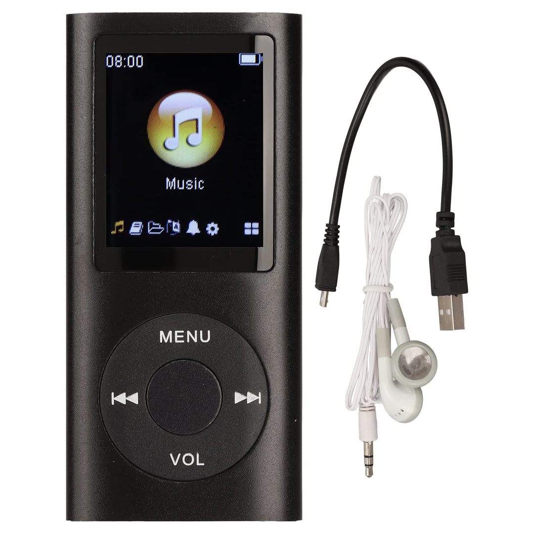MP3-Player, stilvoll, multifunktional, verlustfreie Klangqualität, schlanker 1,8-Zoll-LCD-Bildschirm