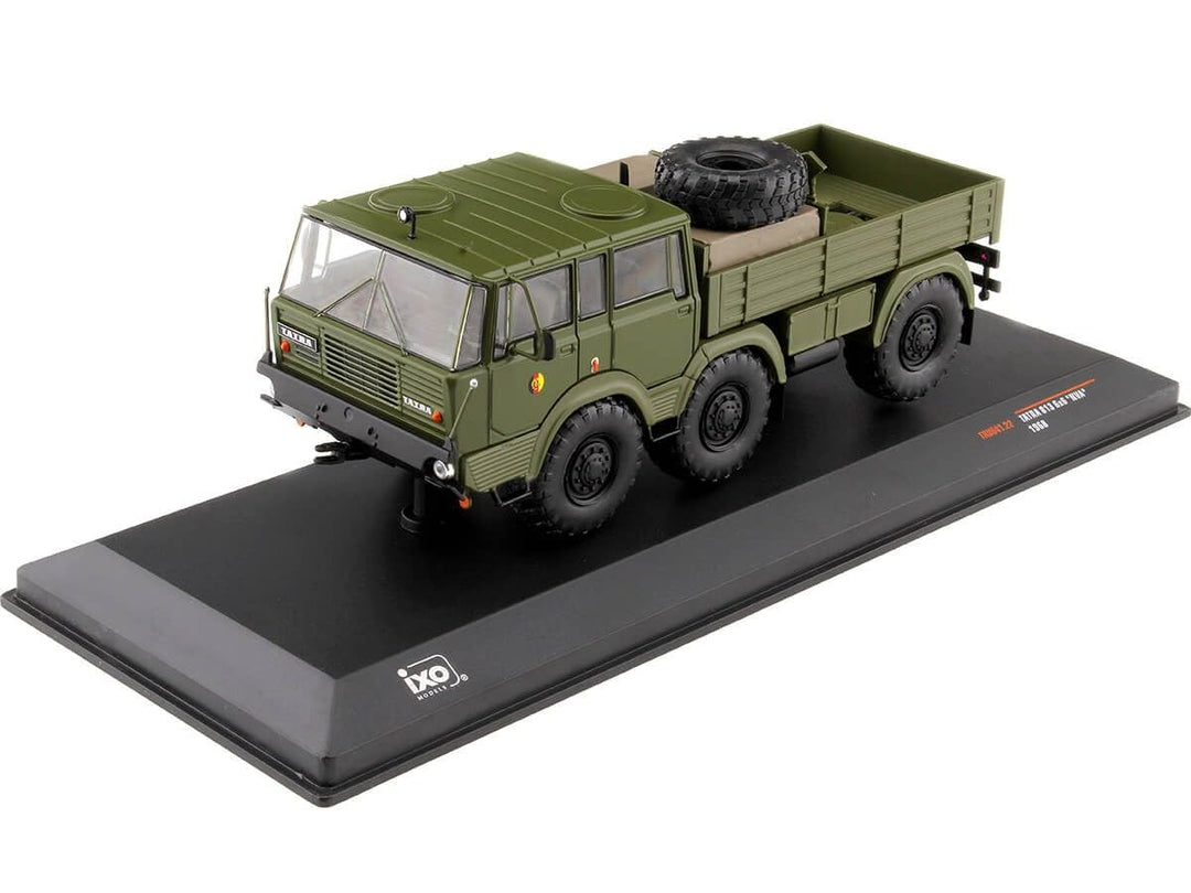 Ixo kompatibel mit Tatra 813 6x6 NVA 1968 Oliv grün Modellauto 1:43 Models