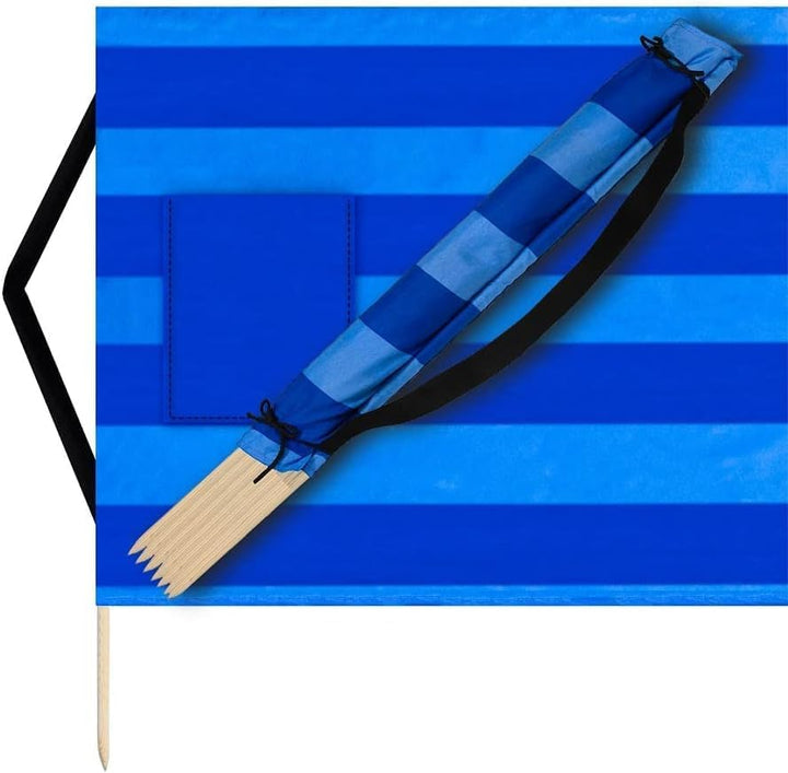 SILUK Strand Windschutz Sichtschutz 8m Gelb, 8m Gelb