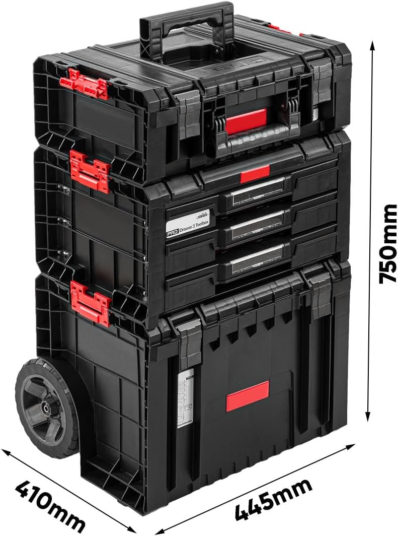PAFEN Rollende Werkstatt Werkstattschublade - Premium Werkzeugtrolley - Werkzeugkasten auf Rädern 44