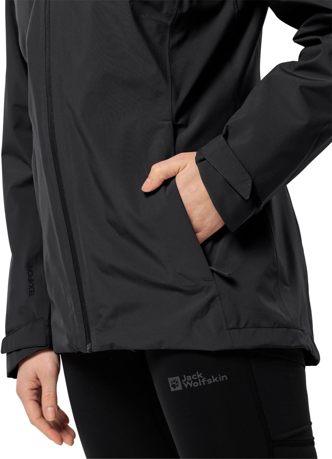 Jack Wolfskin Damen Glaabach 3in1 Jkt W Jacket XS Schwarz, XS Schwarz