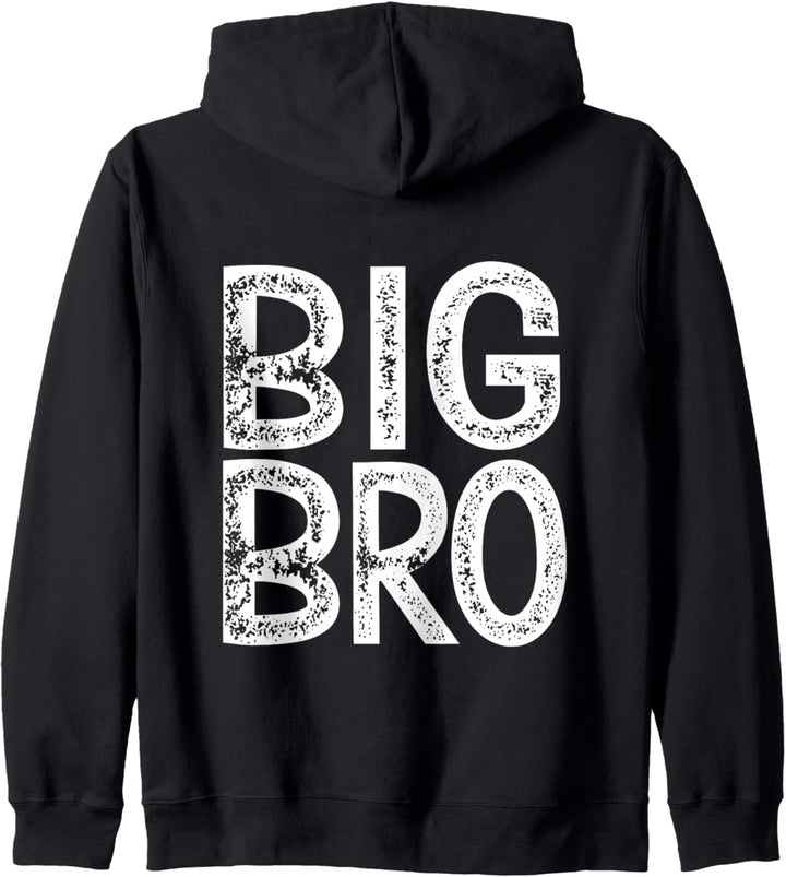 Big Bro Brother Grosser Kleiner Bruder Partnerlook Geschenk Kapuzenjacke