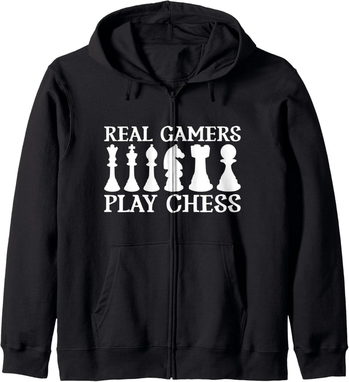 Real Gamers play Chess Kapuzenjacke