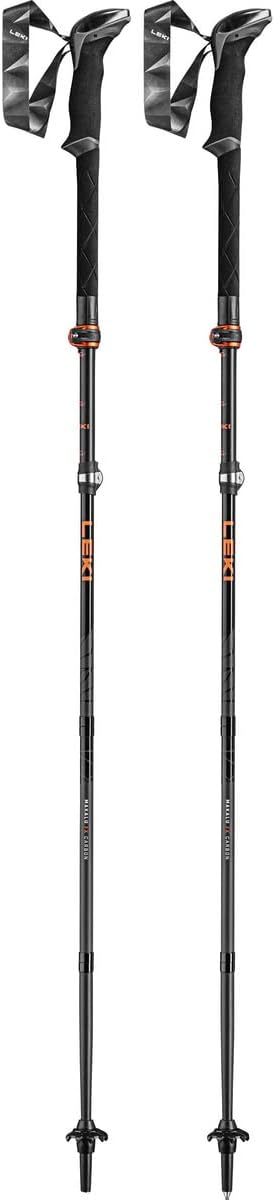 Leki Makalu FX Carbon Stöcke black-orange-naturalcarbon 110-130cm, black-orange-naturalcarbon 110-13