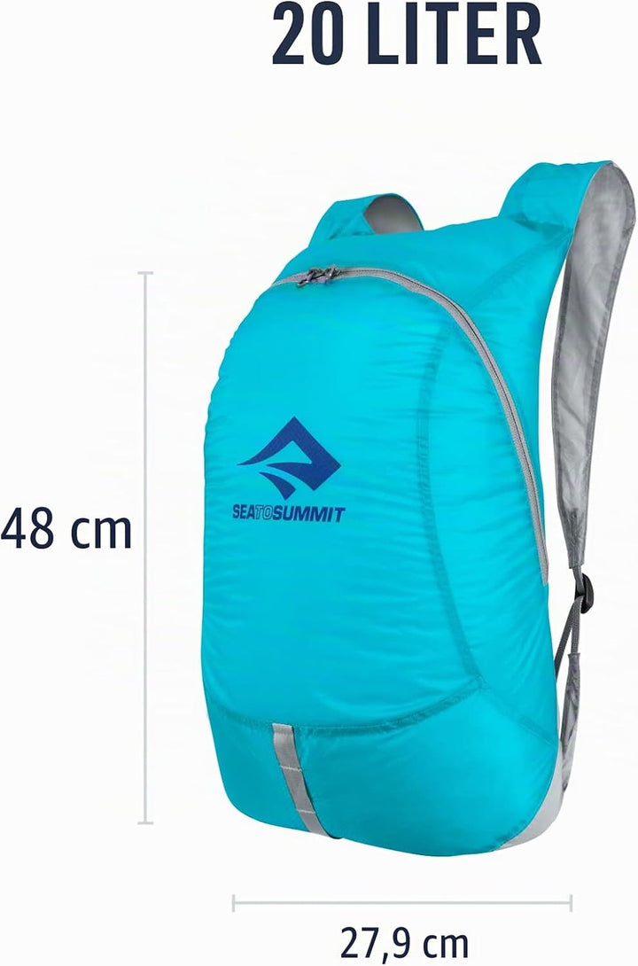 Sea to Summit Ultra-Sil Rucksack 20 Litros Blau (Blue Atoll), 20 Litros Blau (Blue Atoll)