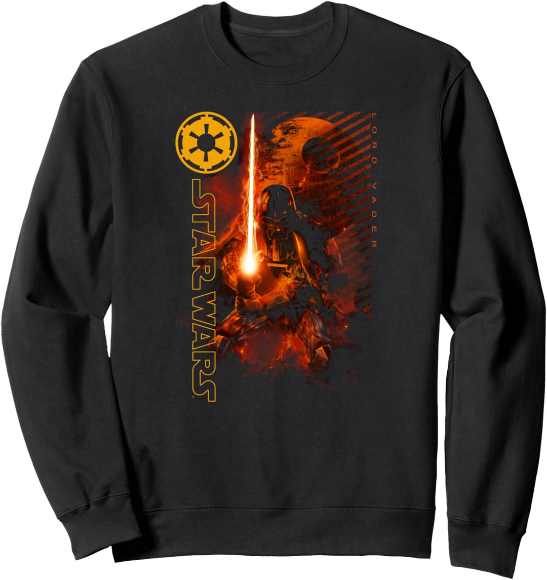 Star Wars Darth Vader Lightsaber Evil Glare Poster Sweatshirt