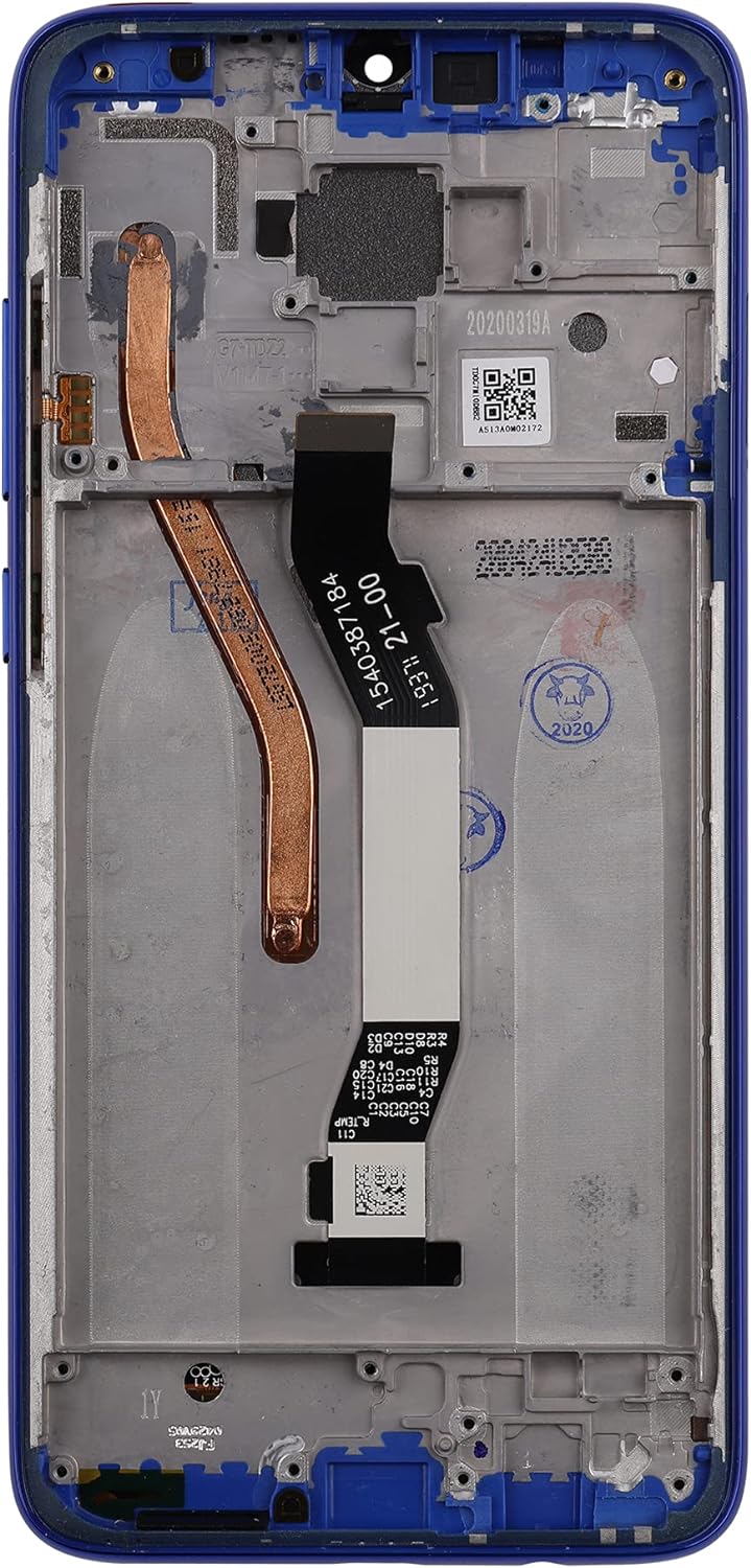 SwarKing LCD Display kompatibel mit Redmi Note 8 Pro, 2015105, M1906G7I, M1906G7G Touch Screen Digit