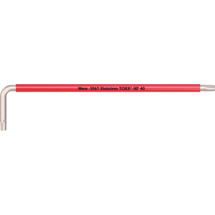 Wera 05022688001 3967 SXL HF TORX Multicolour Winkelschlüssel Rot TX 40, TX 40