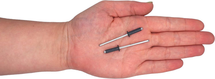 Marcopol (400 Stück) Lackierte Blindnieten 4,0 x 14 mm, Kuppelkopf, DIN 7337, Aluminiumniete und Sta