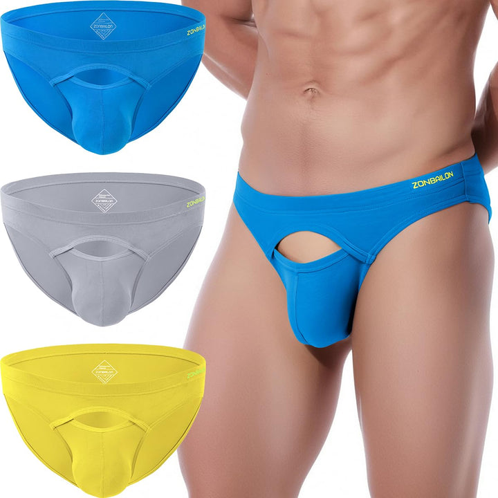Herren Slips Unterhosen Männer Bambus Unterwäsche Underwear Nahtlose Weiche Low Rise Mens Briefs Und