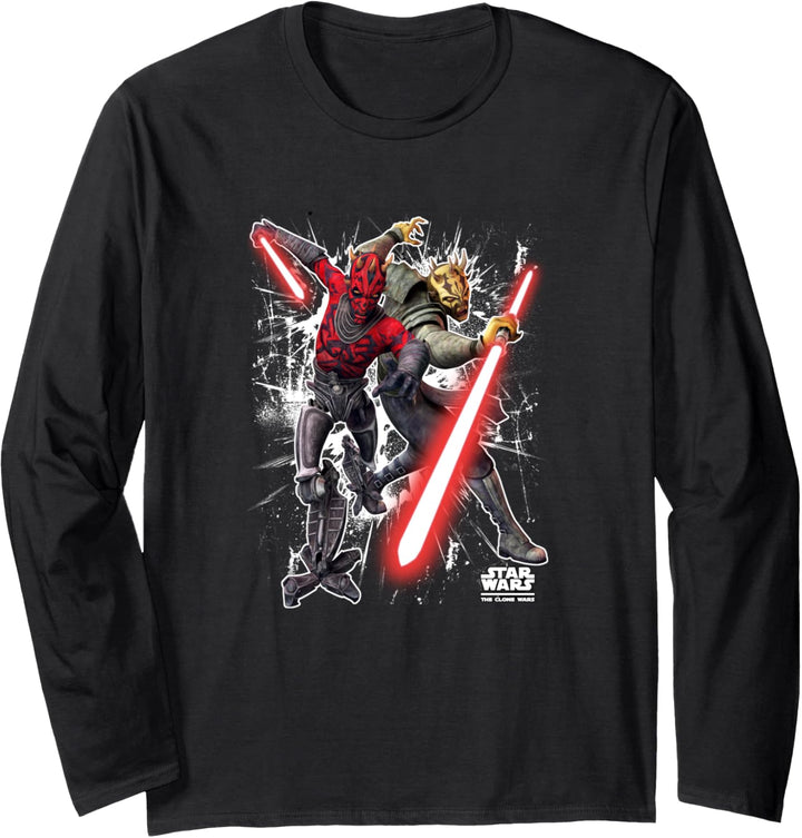 Star Wars: The Clone Wars Darth Maul & Savage Opress Langarmshirt