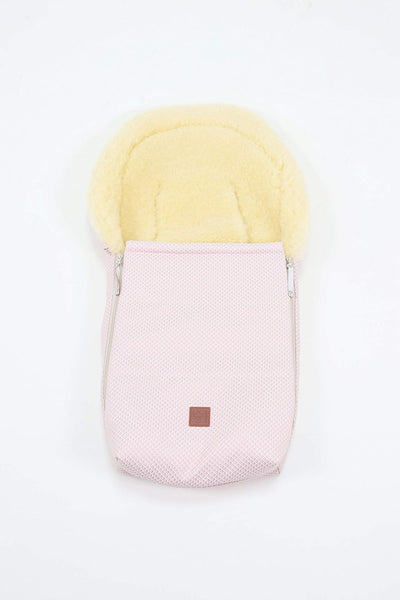 Kaiser Emma Babyschalen Lammfell Fusssack, rosa, rosa